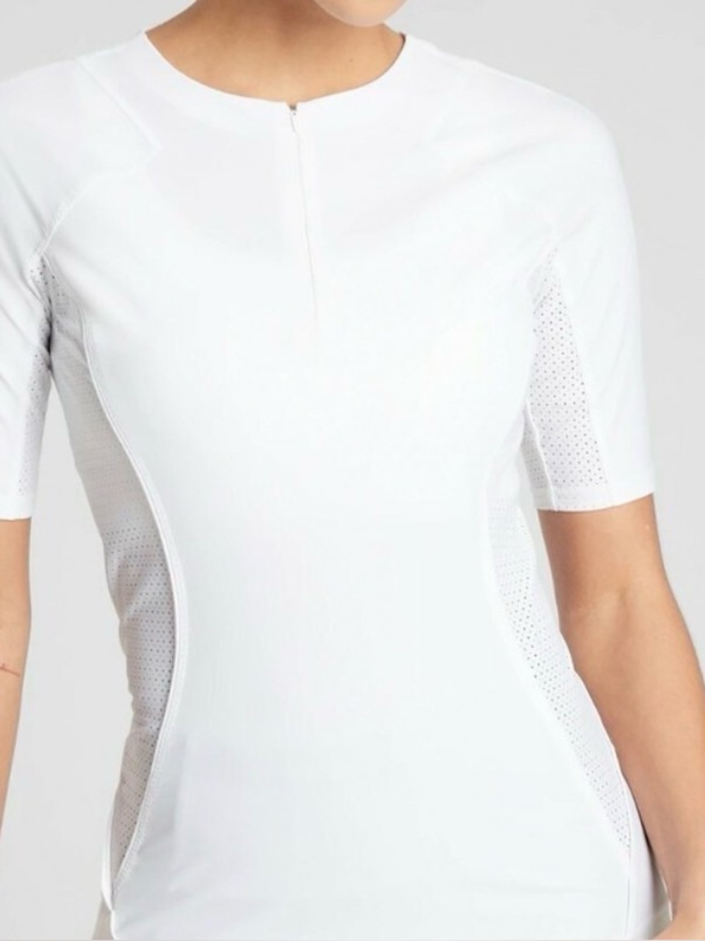 Short sleeve shirt by athletia   Size l. Good condition. Mesh too!